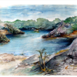 Le lac de St thurial
