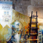 Les contrastes de Marrakech (détail) 2002