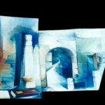 Rochefort en terre (peinture coulissante)